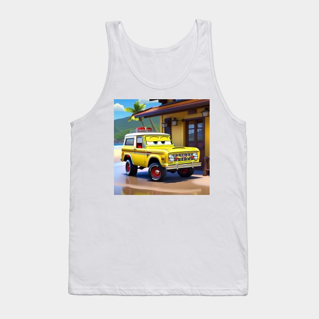 Bronco Tank Top by CreativePhil